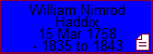 William Nimrod Haddix