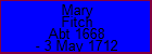 Mary Fitch