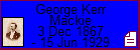 George Kerr Mackie