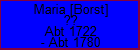 Maria [Borst] ??