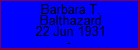 Barbara T. Balthazard
