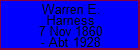 Warren E. Harness