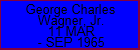 George Charles Wagner, Jr.