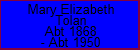 Mary Elizabeth Tolan