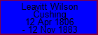 Leavitt Wilson Cushing