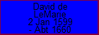 David de LeMarie