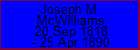 Joseph M. McWilliams