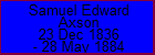 Samuel Edward Axson