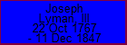 Joseph Lyman, III