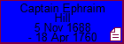 Captain Ephraim Hill
