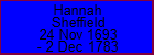 Hannah Sheffield