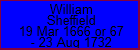 William Sheffield