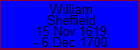 William Sheffield