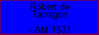 Robert de Tarragon