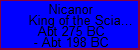 Nicanor King of the Sciambri