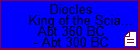 Diocles King of the Sciambri