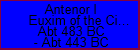Antenor I Euxim of the Cimmerians