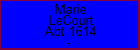 Marie LeCourt