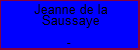 Jeanne de la Saussaye