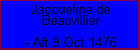 Jacqueline de Beauvillier