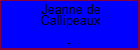 Jeanne de Callipeaux