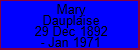 Mary Dauplaise
