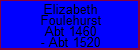 Elizabeth Foulehurst