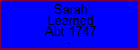 Sarah Learned