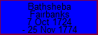 Bathsheba Fairbanks