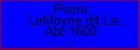 Pierre LeMoyne dit Lemoine