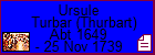 Ursule Turbar (Thurbart)