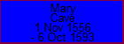 Mary Cave