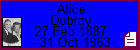 Alice Dubray