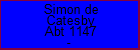 Simon de Catesby