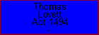 Thomas Lovett
