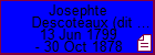 Josephte Descoteaux (dit Lefebvre)