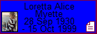 Loretta Alice Myette