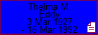 Thelma M. Eddy