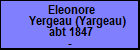 Eleonore Yergeau (Yargeau)
