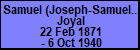 Samuel (Joseph-Samuel-Michel) Joyal