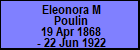 Eleonora M Poulin