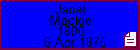 Janet Mackie