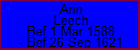 Ann Leech