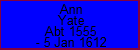 Ann Yate