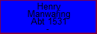 Henry Manwaring