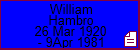 William Hambro