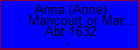 Anna (Anne) Maricourt or Marecaur