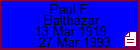 Paul F. Balthazar