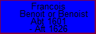 Francois Benoit or Benoist