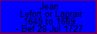 Jean Lefort or Laprair